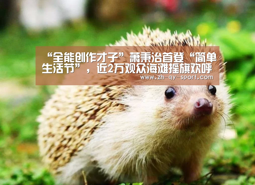 “全能创作才子”萧秉治首登“简单生活节”,近2万观众海滩摇旗欢呼共谱“凡人”曲_qy球友会(图2) 球友会·(QY)官方网站